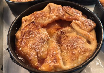 shareable peach pies with Pummull Spice