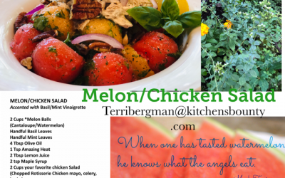 Melon Chicken Salad