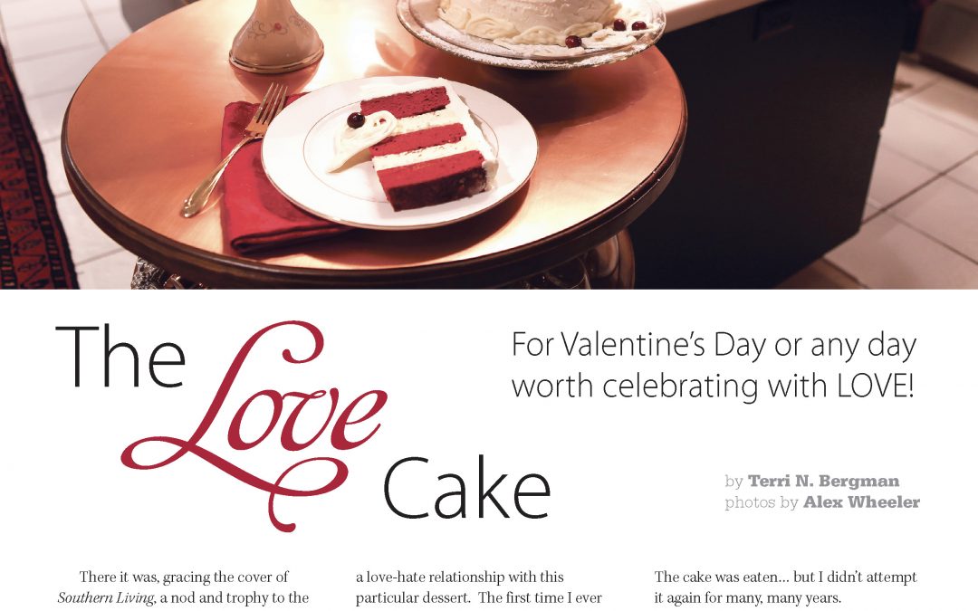 The Love Cake (Red Velvet-White Chocolate Cheesecake)